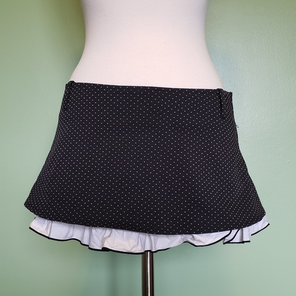Morbid Threads Dresses & Skirts - Well Loved Morbid Threads Mini Polka-Dot Skirt